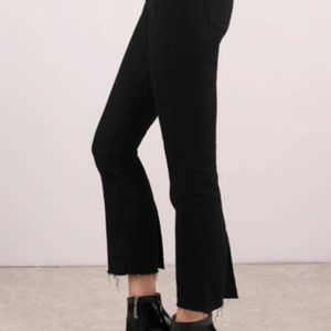 Hidden Jeans, cropped black